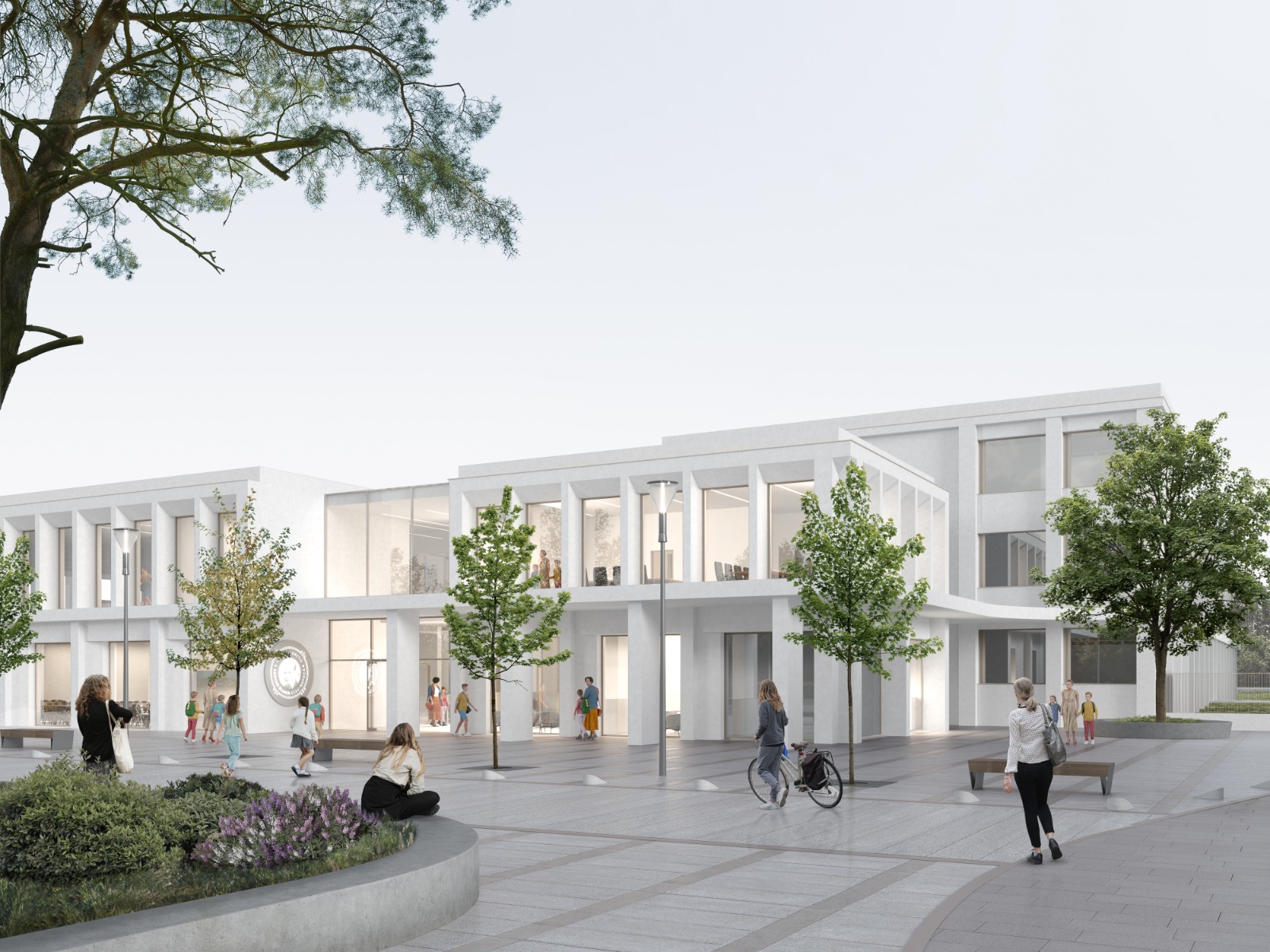 Cartierul Gheorgheni va deveni și mai atractiv prin modernizarea Liceului Lucian Blaga și a străzilor adiacente